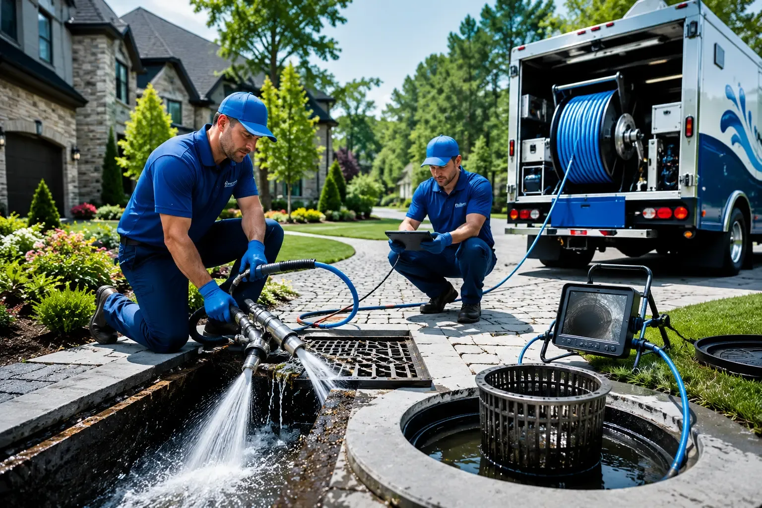 Local outdoor drain cleaning professionals in Represa, CA