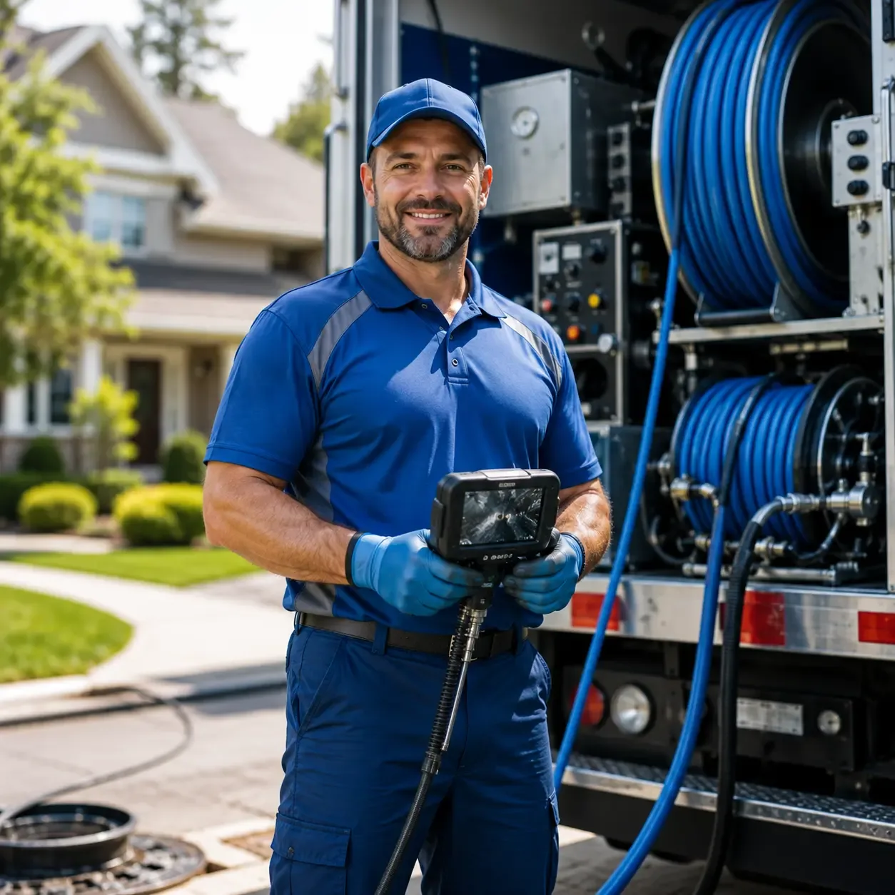 Local outdoor drain cleaning specialists in Represa, CA